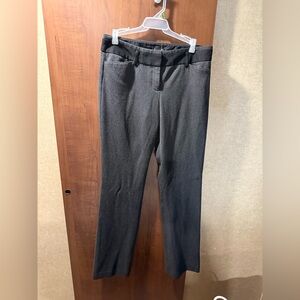 Editor Classic Grey Black Dress Pants 6Long
